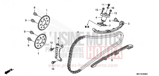 CHAINE A CAMES/TENDEUR FJS600AB de 2011
